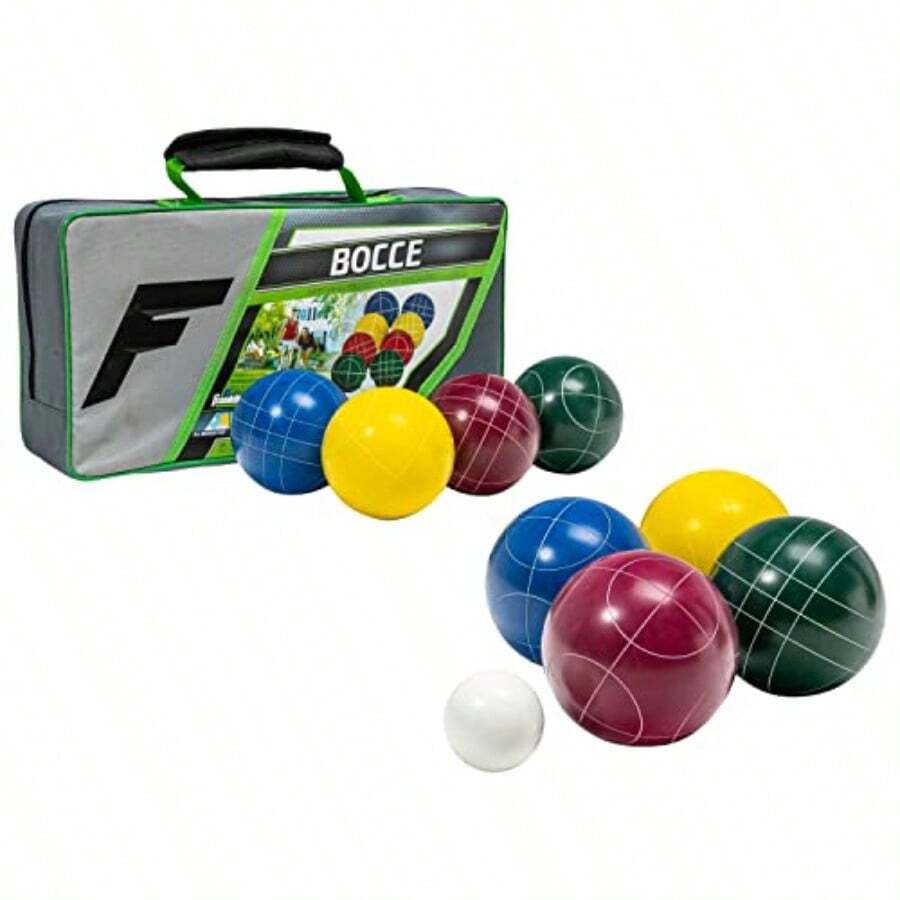 Franklin Sports Bocce Juego de Pelota - Azul - Ver 1