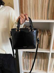 2026 New Arrival Minimalist Chic Fashion Mini Square Bag, Commuting Texture Shoulder Crossbody Bag - Multicolor - View 9