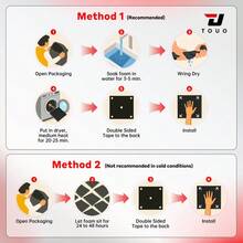 TOUO 隔音泡沫板，蛋托式隔音墙泡沫，47.2 英寸 x 23.6 英寸，1-4 片装，适用于影院。 - Egg Crate - 查看 7