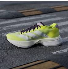 Adidas Giày chạy bộ chuyên nghiệp ADIZERO BOSTON 13 dành cho nữ, chất liệu sợi thủy tinh, dành cho tập luyện. - trắng xanh - Xem 3