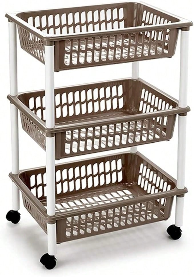 Storage Islands & Carts - Brown - View 1