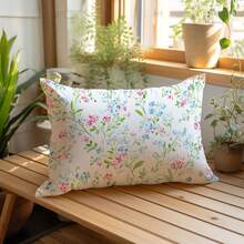 MEMNUN 1 Peça Capa de Almofada com Estampa Floral Miúda em Aquarela, Capa de Almofada para Decoração Doméstica, Feita de Tecido de Poliéster, Impressão Unilateral, Adequada para Sofá, Cama, Quarto, Escritório, Hotel, Todas as Estações, Presente (Sem Enchimento de Almofada), 11,81*19,71 pol (30*50 cm)/15,75*23,62 pol (40*60 cm) - Multicolorido - Visão 7
