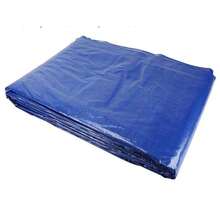 Lona Multiusos Azul Impermeable Resistente Con Ojales De 3x3 metros, - B - Ver 4
