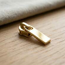 5pcs Mixed Color 5# Y-Teeth Light Gold Metal Zipper, Open-End, Titanium Alloy Slider Ideal For Jackets, Jeans, Garments And Bags. Sturdy, Secure, Practical, Durable And Cost-Effective. - 0073 Mixed Color - View 5