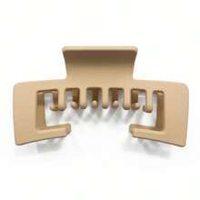Claw Clip For Adjustable Hats- Double-Row Inner Claws For Superior Hold - Chocolate - View 3