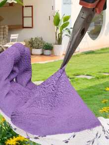 园艺手套，防水耐磨，防刺穿，多功能可重复使用丁腈手套，防切割防化学腐蚀，适用于家庭清洁、厨房清洁、浴室清洁、玫瑰种植、园艺、DIY项目、景观维护及其他园艺工具 - A - 查看 3