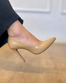 Angela Galvão Women's Stiletto Heel Shoe, 11cm - 納帕稻草 - 查看 3