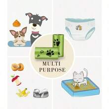 Dog Poop Bag  - 150 Count Dog Waste Bags , Extra Thick Strong Leak Proof Poop Bags For Dogs Doggy - Màu xanh lá cây - 150 túi - Xem 7