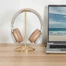 合金金属支架 1/2 件装 金属桌面耳机支架，耳机托架，金色、玫瑰金和银色可选 春季礼物 - 彩色 - 查看 4