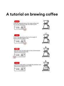 Balanza digital para café con temporizador, pantalla LED, espresso, USB, capacidad máxima de 3 kg, precisión de 0.1 g, que mide en onzas/ml/g, balanza de cocina de alta precisión - Multicolor - Ver 9