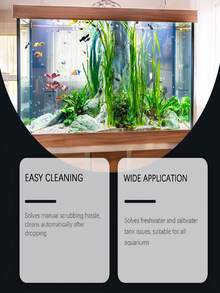 YEGBONG 1瓶/100毫升水族箱清洁剂，适用于淡水鱼缸的日常清洁和维护，可澄清水质、去除藻类、分解有机物、絮凝悬浮颗粒、清洁玻璃壁和设备。 - 液體 - 查看 4