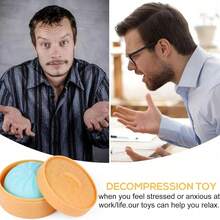 1 món đồ chơi giảm căng thẳng hình bánh mì mềm mại dễ thương: Bóng giảm căng thẳng hình bánh mì mềm mại nhiều màu sắc, đồ chơi giảm căng thẳng đàn hồi chậm, mô phỏng bánh mì thật, dụng cụ để bàn kích thích giác quan bóp và kéo giãn, giảm lo âu, thư giãn văn phòng, trang trí nhà cửa, món quà tuyệt vời nhất cho gia đình và bạn bè. - Nhiều màu - Xem 6