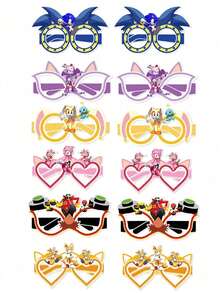 DOBBLE 6 chiếc ly giấy dùng một lần hình nhân vật hoạt hình, thích hợp cho các bữa tiệc cuối tuần theo chủ đề, đạo cụ chụp ảnh. - Nhiều màu - Xem 7