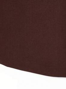 DEEKA Women's Fashionable Bubble Sleeve Casual Top, European And American Style, Spring/Summer - Brown - View 9