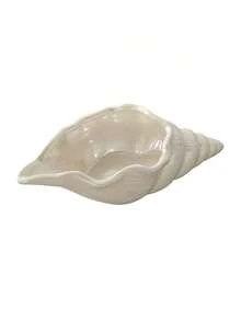 1个装饰陶瓷首饰托盘，贝壳、海星造型，可作戒指耳环架，海洋主题装饰首饰托盘，适用于放置戒指、耳环、项链、手镯、手表、钥匙等，可用于浴室、卧室、办公室等场所，亦可作家居装饰。 - 彩色 - 查看 9