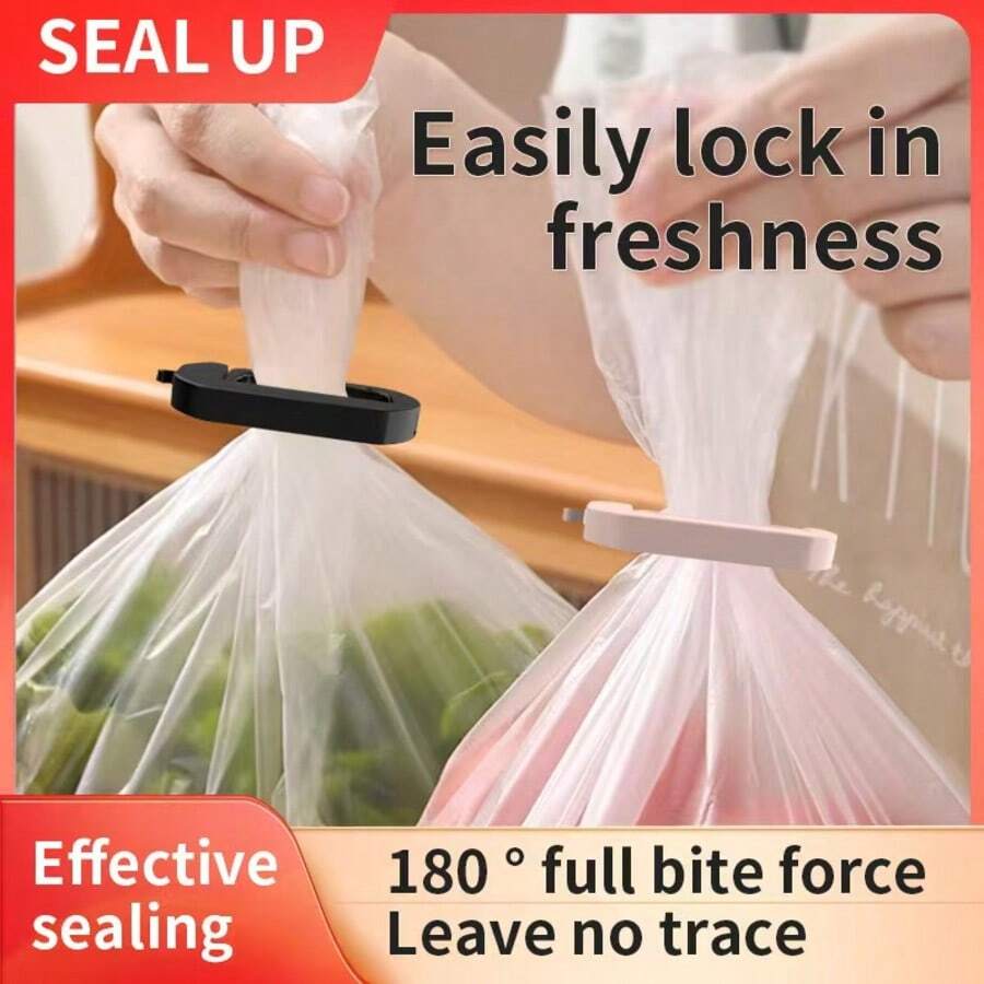 Clips de sellado para uso doméstico, Clips colgantes de almacenamiento para exteriores, Clips de sellado para aperitivos - multicolor - Ver 1
