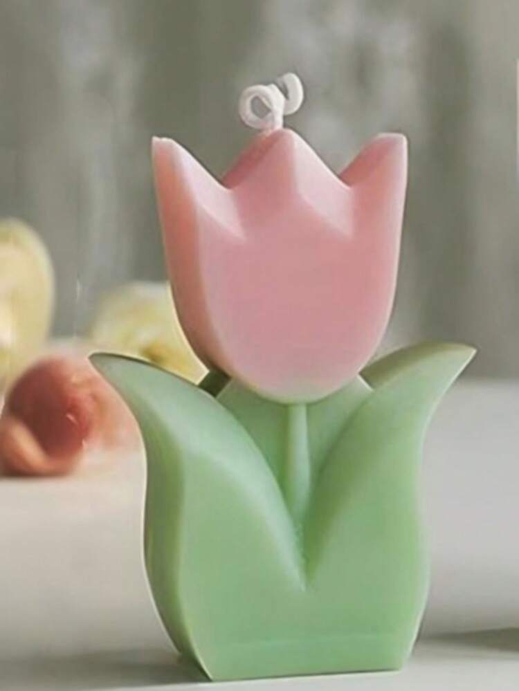 1支郁金香造型香薰蜡烛，郁金香造型香薰蜡烛，花朵造型，石蜡大豆蜡材质，适合家庭卧室、生日、婚礼、春季复活节派对等场合，也是馈赠亲友的理想之选。适合各种场合：圣诞节、生日、母亲节、父亲节、周年纪念日、感恩节、情人节等。 - A - 查看 17