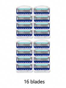 Men's Manual Safety Shaver, Containing 5 Layers Of Stainless Steel Washable And Replaceable Blades, Smooth Shaving, Men's Shaver Set - Safety Razor - View 11