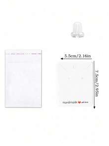 100/200pcs Earring & Necklace Organizer Display Stand Set - Multicolor - View 6