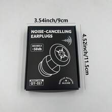 一套专业睡眠降噪耳塞（精美收纳盒 + 6 对可替换耳塞套 + 1 对记忆海绵隔音耳垫 + 1 个镊子），静音降噪，适合睡眠、音乐会、旅行、学习等场合。耐用柔软的耳塞，适合宿舍使用，缓解失眠，是返校必备，也适合睡眠、骑行、学习和旅行。完美礼物。 - A - 查看 2