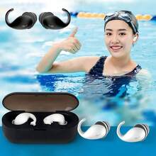 1 Pair Swimming Earplugs Anti-Noise Sleep Earplugs Traveling Snorkeling Surfing Ear Plug Waterproof Soundproof Swim Ear Plugs - Multicolor - View 4