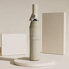 自动折叠大号高品质雨伞，防雨防风，结实耐用，适合家庭娱乐户外防雨防晒两用。 - 彩色 - 查看 13