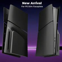 一套适用于新款 PS 5 Slim 主机（光盘版）的超薄数字版面板 - 保护性 ABS 外壳，防刮磨砂表面，专为游戏玩家设计 - 查看 2