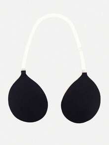 1pc New Strapless Round Cup Push-Up Invisible Self-Adhesive Bra, With Adjustable Shoulder Strap Suitable For Camisole And Backless Dress - Multicolor - View 11