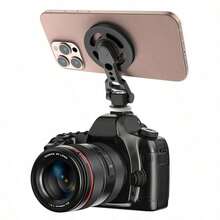 Magnetic Mini Tripod Desk Stand, Suitable For Smartphone And Camera Live Streaming - Black - View 4