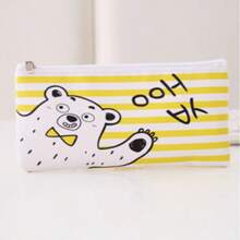 New Cute Cartoon Bear Pencil Case, High-Quality Student Stationery Bag, Reward Points Gift Pen Box Pencil Box - Single Piece - View 13