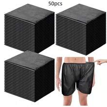 10pcs Disposable Wear With Elastic Waistband Large Bottoms - Black - View 6