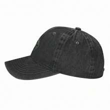 1pc MASTERS TOURNAMENT AUGUSTA NATIONAL GOLF CLUB Personalized Printed Baseball Cap Vintage Washed Baseball Cap Retro Distressed Dad Hat Soft Adjustable Printed Streetwear Unisex Cap For Men Women - màu đen - Xem 4