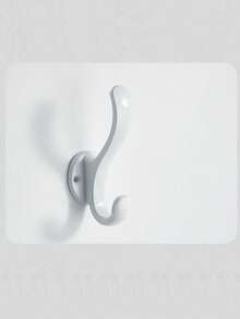 6个传统金属壁挂式挂钩，重型双钩设计，防锈处理，实用复古风格，适用于悬挂帽子、外套、毛巾、钥匙、浴袍、围巾、包包等。 - 多色 - 查看 5