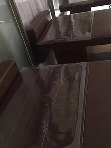 1片PVC透明保护垫，适用于美发沙龙洗发床，也适用于美发沙龙、美容SPA、足疗店 - 白色 - 查看 10