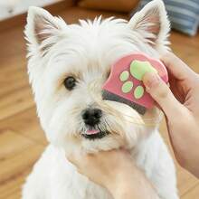 Bàn chải chải lông thú cưng đa năng bằng thép không gỉ, thích hợp cho chó Teddy, Maltese, Pomeranian và các giống chó và mèo nhỏ/trung bình khác, giúp loại bỏ bọ chét và chải chuốt kỹ lưỡng vùng mặt. - Nhiều màu - Xem 2