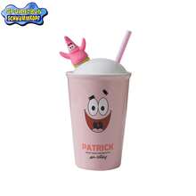Cana ceramică cu capac și pai cu tema "Cea mai bună zi din lume!" a lui SpongeBob SquarePants, băutură de colecție autorizată oficial de Nick Kids Channel, cană de călătorie distractivă Schwammkopf, cadou de ziua de naștere și Crăciun pentru fanii bărbați și femei, alegere ideală pentru birou și bucătărie de acasă, suvenir, imprimare rezistentă la decolorare, pai reutilizabil - Multicolor - Vizualizare 7