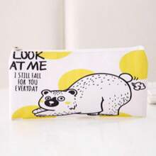 新款可爱卡通熊铅笔盒，高品质学生文具袋，积分奖励礼品笔盒 - 單件 - 查看 9