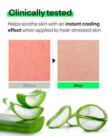 HOLIKA HOLIKA 99% Aloe Vera Soothing Gel 55ml - Refreshing And Non-Sticky, After Sun Care, Dry Skin Moisturizer, Redness Relief, Soothing, Moisturizing, Lightweight Gel Texture, Non-Greasy, Fast Absorbing, Suitable For Face, Body And Hair, Free Of Preservatives And Mineral Oil, Korean Cosmetics, Korean Skincare, Bestseller Aloe Gel, Calming Skin, Cooling Gel, Korean Skincare, Sunburn Care, Summer, Bikini, Swimwear - 99% Aloe Vera Gel - 查看 4