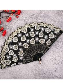 1 chiếc quạt xếp Sakura, quạt cầm tay mùa hè, quạt dùng cho mạng xã hội, quạt xếp cho trẻ em. - Nhiều màu - Xem 7