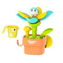 Flower Sprinkler Bath Toy For Toddlers 18M+, Interactive Watering Toy Fun Tub Play For Baby Shower Holiday Gift - Multicolor - View 12