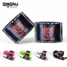 GINGPAI 泰拳拳击绷带、运动吸汗绷带、手部绷带、护手、半指拳击手套 - 彩色 - 查看 2