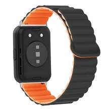 适用于三星 Galaxy Fit 3 手表的硅胶磁吸表带，适用于三星 Galaxy Fit 3 智能手环腕带 - Fit 3 - 查看 14