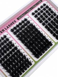 300D+200D+160D/160D+100D+60D 尖端睫毛簇接睫毛 180pcs/260pcs 加厚尖端單根睫毛 10-18mm 極其蓬鬆睫毛接睫毛 D/DD 捲度睫毛接睫毛 獨特尖端簇單根仙女簇睫毛 貂毛睫毛 - DD - 查看 5