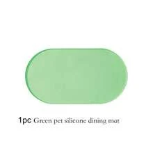 Tấm lót bát ăn cho mèo và chó, tấm lót bát ăn bằng silicon cho thú cưng (chó và mèo). - Nhiều màu - Xem 10