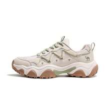 CAMEL CROWN Spring Breathable Men's Mesh Thick-Soled Chunky Shoes Outdoor Casual Sports Shoes - Light Green - View 7