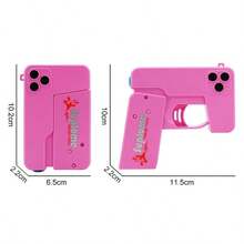 New Squishy Creative Multi-Color Mini Foldable Water Gun - Manual Rapid-Fire Dual-Nozzle Water Gun - Summer Water Play Stress Relief Toy - Realistic Foldable Portable Water Gun For Beach, Pool, Water Fight - Multicolor - View 6