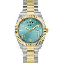 Guess Đồng hồ nữ Quartz, máy quartz, dây đeo bằng thép không gỉ, vỏ bằng thép không gỉ, chống nước, thích hợp để đeo hàng ngày và các hoạt động khác. Mã sản phẩm: GW0265G16 - màu xanh lá - Xem 8