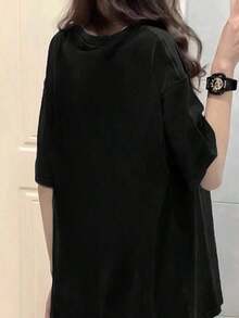 Women T-Shirts - Black - View 4