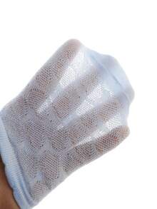 5双柔软粉彩爱心网眼婴儿袜，春夏款 - 彩色 - 查看 7