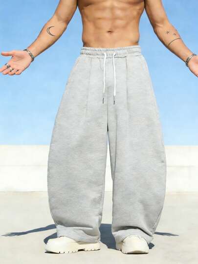 Nhiều lựa chọn màu sắc - Trang phục thiết yếu dành cho nam giới: Quần ống rộng, quần dài đến sàn, quần tây thoải mái, lý tưởng cho những buổi đi chơi hàng ngày.